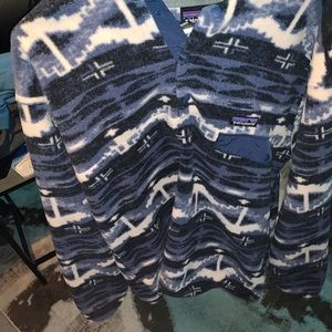 Patagonia Blue Pattern Synchilla